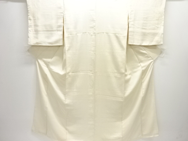 アンティーク　白錦紗中着